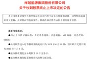 葫芦岛600387，即将退市，又被证监会立案